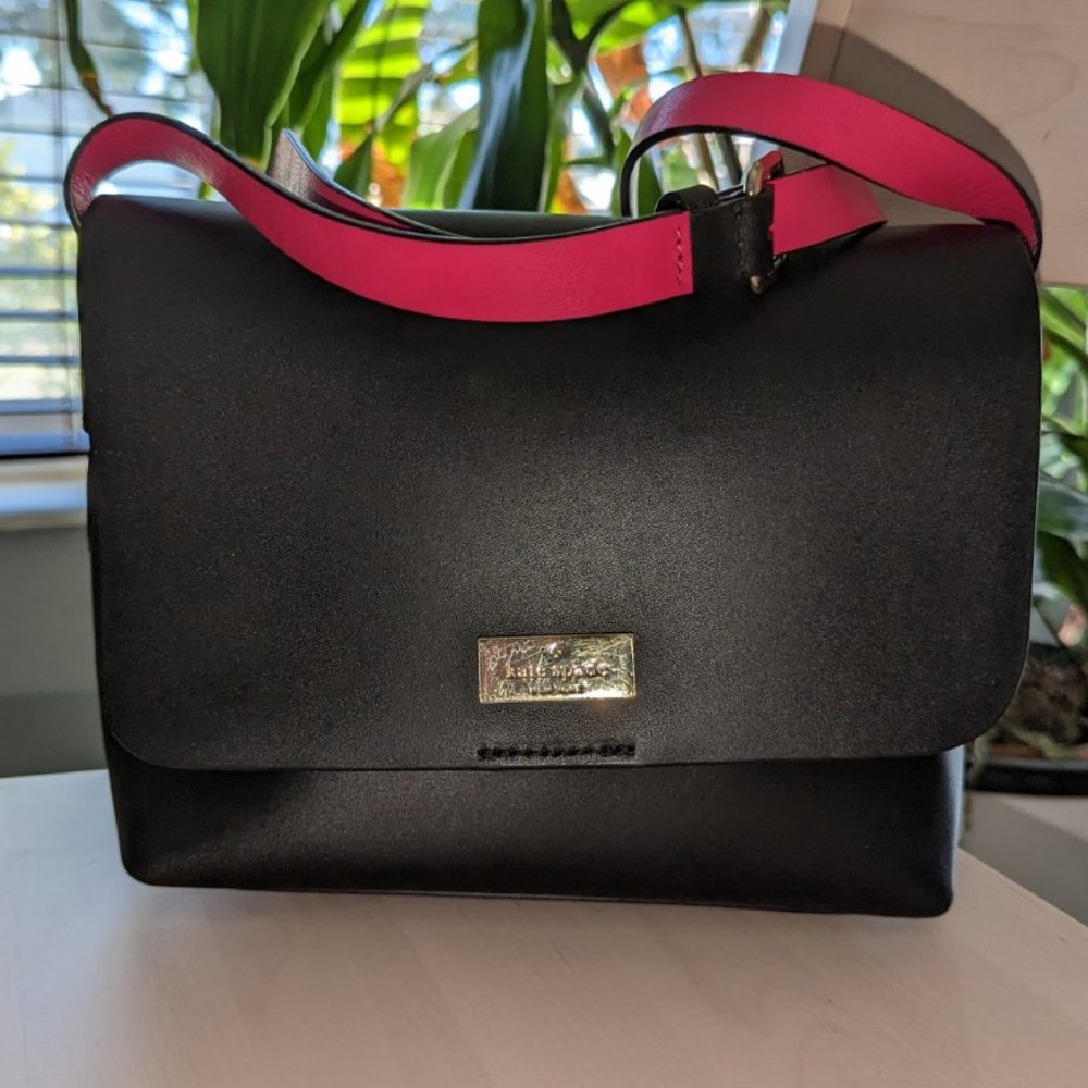 Kate Spade Navy Blue Medium Size Crossbody Bag